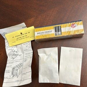 Vintage HO Train Box Car Timken Co. Roller Freight